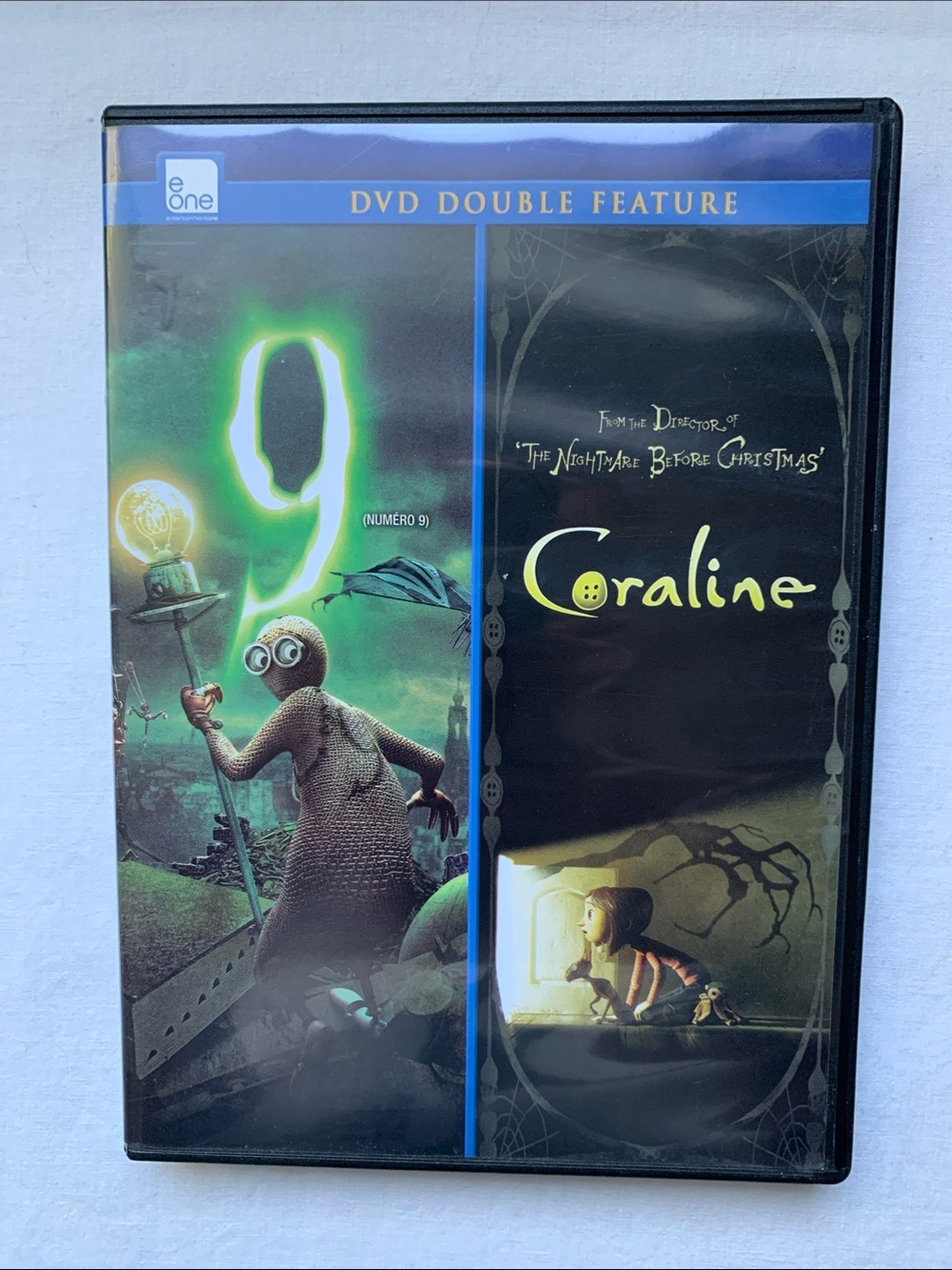 Coraline & 9 DVD Double Feature